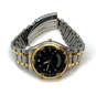 Designer Seiko Two-Tone Chain Strap Black Round Dial Analog Wristwatch image number 3