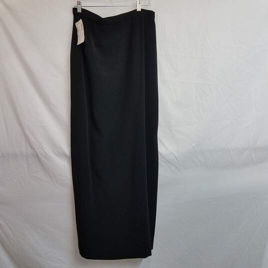 Bob Mackie Boutique Black Pencil Skirt Size 14 NWT image number 2