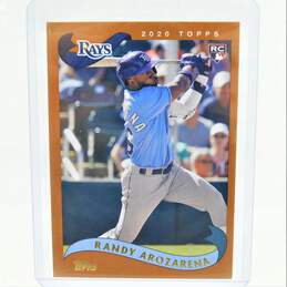 2020 Randy Arozarena Topps Archives 2002 Rookie Tampa Bay Rays