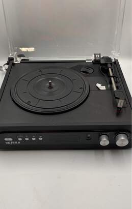 VicTrola VTA65 Black Bluetooth All-In-1 Turntable Record Player E-0503750-C alternative image