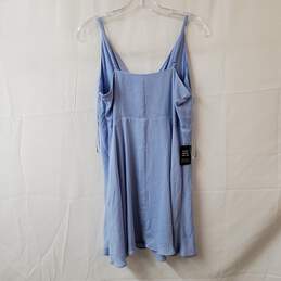 Express Pale Blue Sleeveless Mini Dress Size M alternative image