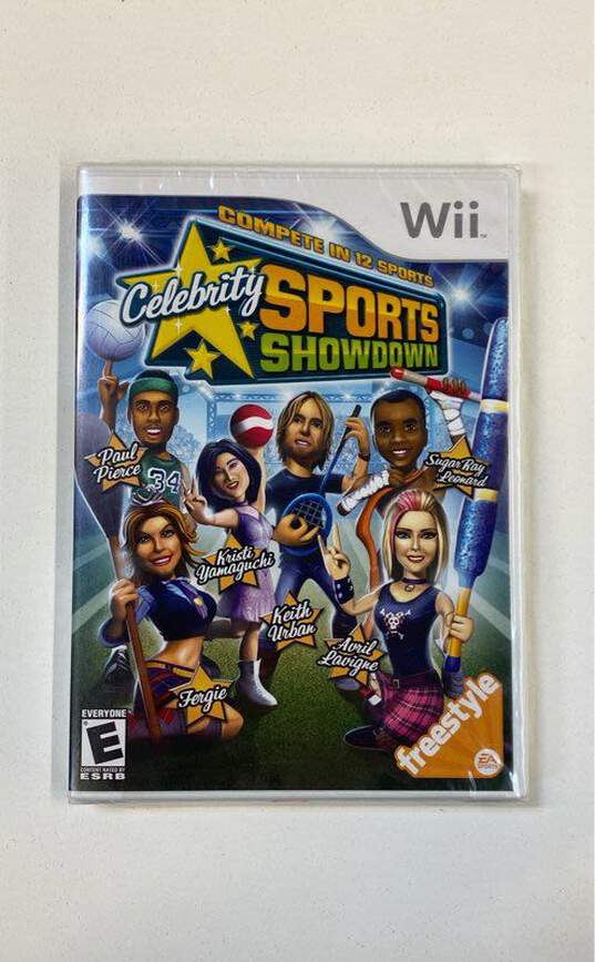 Celebrity Sports Showdown - Nintendo Wii (Sealed) image number 1