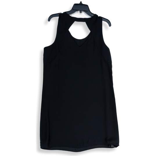 NWT Pink Republic Womens Black Round Neck Sleeveless Tank Dress Size XL image number 3