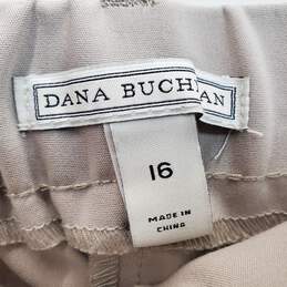 Dana Buchman Mid Rise 27in Inseam Pants Sz 16 alternative image