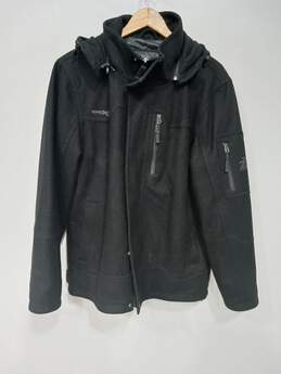 ZeroXposur Wool Blend Hooded Jacket Men's Size M