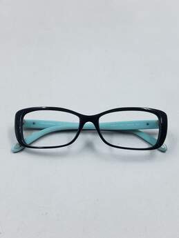 Tiffany & Co. Black Rectangle Eyeglasses