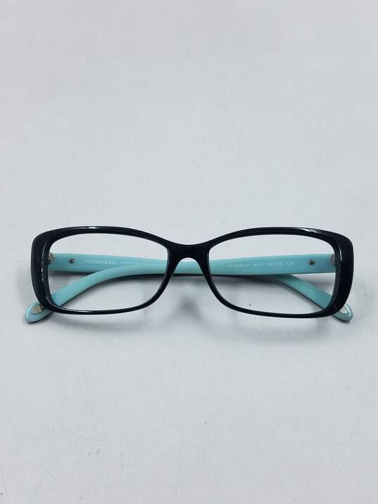 Tiffany & Co. Black Rectangle Eyeglasses image number 1