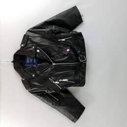 Outdoor Habitat Boys Black Leather Jacket 6T