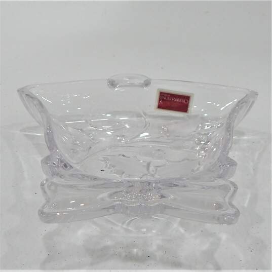 Mikasa Season's Holly Collection 7 in. Bell Dish IOB image number 3