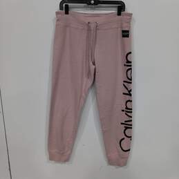 Calvin Klein Performance Women's Pink Sweatpants Size L