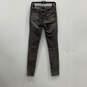Womens Gray Denim Medium Wash Mid Rise Stretch Jegging Jeans Size 27 image number 2