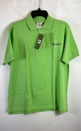Lacoste Green Short Sleeve - Size Small
