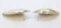 Artisan 925 Sterling Silver Statement Earrings & Abalone Panel Bracelet 34.0g image number 4