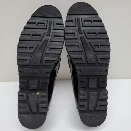 Franco Sarto Black Patent Leather Loafers image number 3