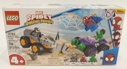 LEGO Spider-Man: Hulk vs. Rhino Truck Showdown (10782)