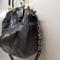COACH F1276-21276 Limited Edition Amelia Black Leather Shoulder Tote Bag image number 5