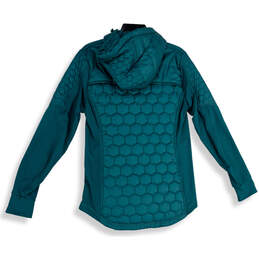 NWT Womens Teal Elliot Quilted Athleisure Full-Zip Jacket Size Large alternative image