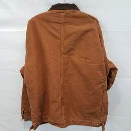 Carhartt Sherpa Lined Workwear Outdoor Jacket Adult Size XL Tall alternative image