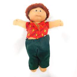 Vintage 1978-1982 Cabbage Patch Kids Boy Doll Red Hair Brown Eyes