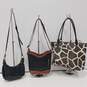 3pc Bundle of Assorted Women's Leather Top Handle Satchels image number 2