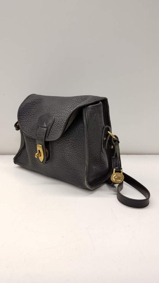 Leather crossbody bag Dooney and Bourke Black in Leather - 27491856