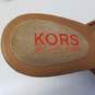 Kros Michael Kors Brown Leather Mule Heel US 7.5 image number 8