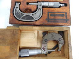 Vintage Craftsman Micrometer Tools W/ Cases alternative image