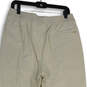 NWT Mens White Elastic Waist Slash Pocket Drawstring Sweatpants Size L image number 4