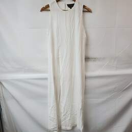 Anthropologie White Sleeveless Dress Women's XXS NWT