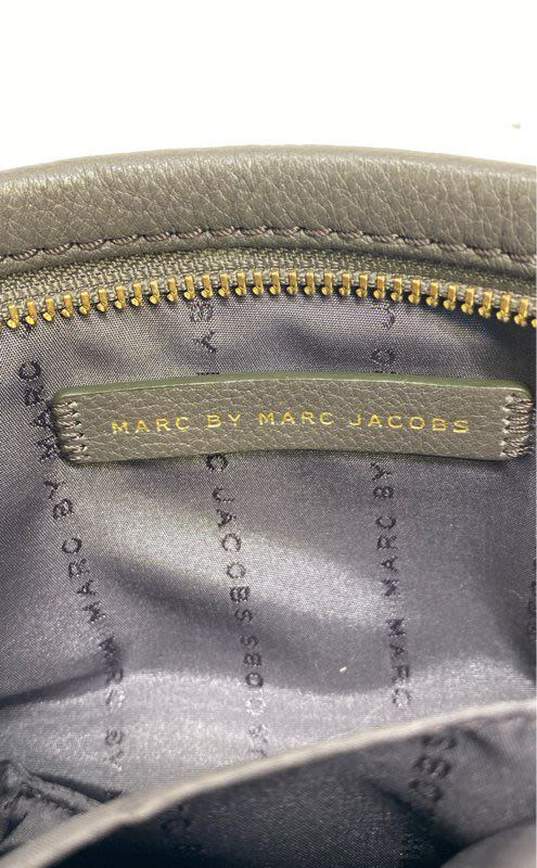 Marc by Marc Jacobs Leather Classic Q Percy Crossbody Grey image number 4