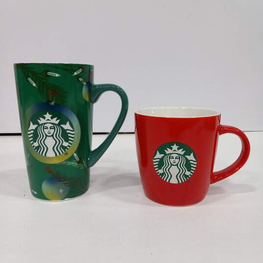 Bundle of Assorted 6  Starbucks Cups image number 1