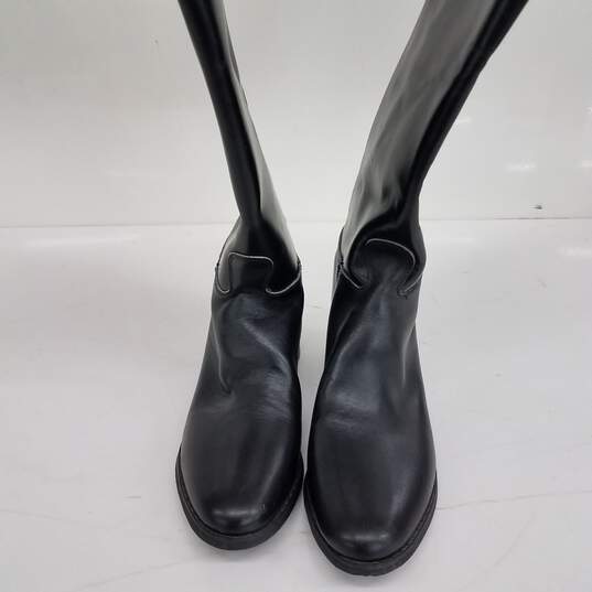 Tacco Black Riding Boots Size 7B image number 3