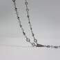 Sterling Silver Crystal Link Cross Rosary 25.4g image number 6