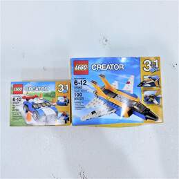 LEGO Creator Sealed 31042 Super Soarer & 31027 Blue Racer