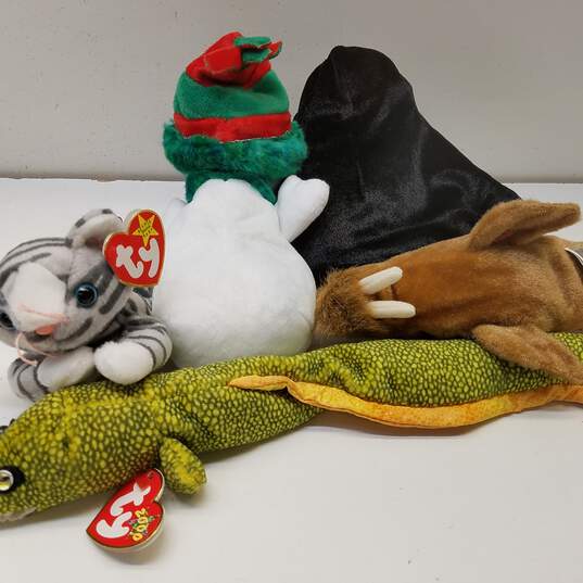 Assorted Ty Beanie Babies Bundle Lot of 5 image number 4
