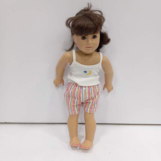 American Girl Pleasant Co. 18" Brown Sleepy Eye Painted Toe Nails Doll image number 1
