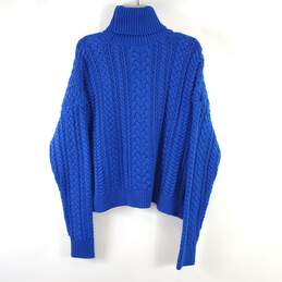 Ralph Lauren Women Blue Sweater XL NWT