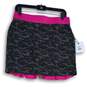 NWT Belyn Key Womens Gray Pink Camouflage Elastic Waist Pull-On Skort Size S image number 1
