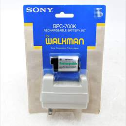VNTG Sony Brand BPC-700K Model Rechargeable Walkman Battery Kit (New)