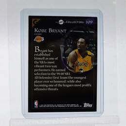2000-01 Kobe Bryant Topps Gallery Masters Los Angeles Lakers alternative image