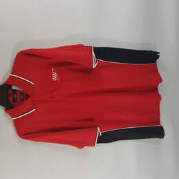 Pro Line Sports Wear Mens Red Casual  Large