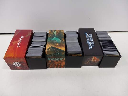 6 Pound Bundle of Assorted Magic the Gathering Trading Cards w/Boxes image number 1