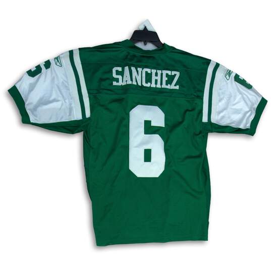 NWT Onfield Reebok Mens Green New York Jets Mark Sanchez #6 NFL Jersey Size 48 image number 2
