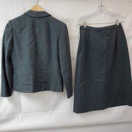 Vintage Pendleton Gray Wool Blazer & Skirt Suit Set Women's MD alternative image