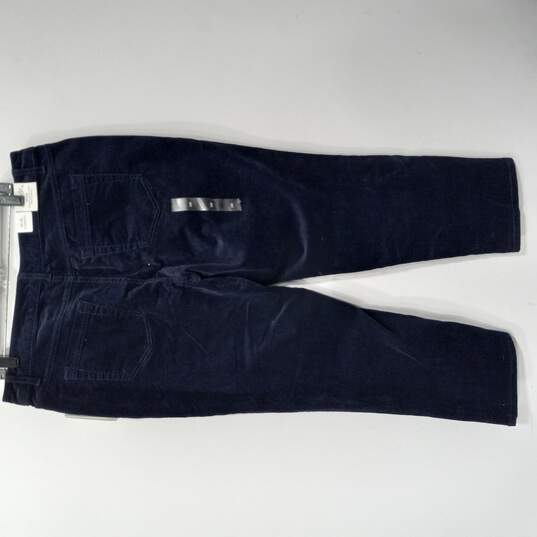 Croft & Barrow Women's Navy Pants Size 16S image number 2