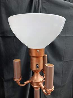 Copper-Toned Floor Lamp alternative image