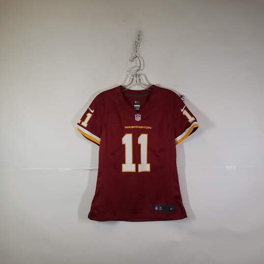 Mens Washington Alex Smith V-Neck Short Sleeve Pullover NFL Jersey Size Small image number 1