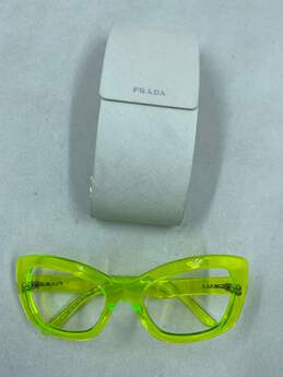 Prada Green Sunglasses Frames Only - Size One Size