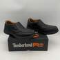 NIB Timberland Pro Mens Black Leather Alloy Toe Work Boots Shoes Size 14 W/ Box image number 2