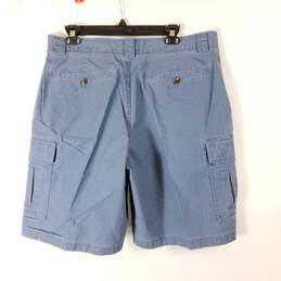 L.L. Bean Men Blue Cargo Shorts NWT sz 35 alternative image